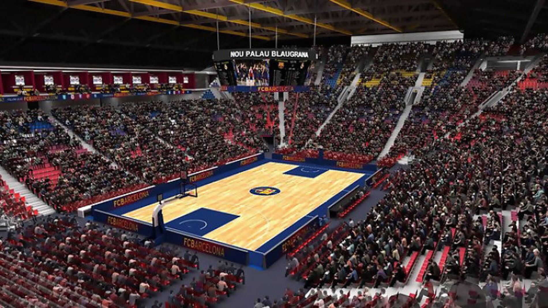 As&iacute; ser&aacute; el Nuevo Palau Blaugrana por dentro