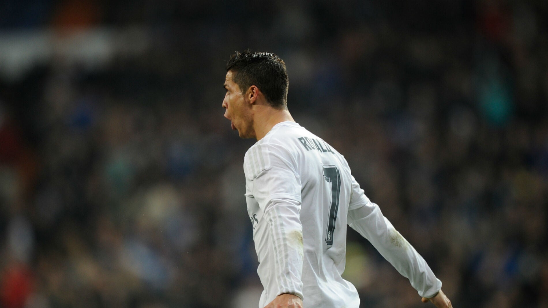 Cristiano celebra un gol