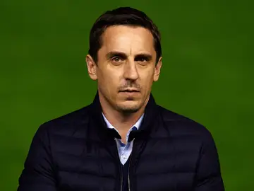 Gary Neville, entrenador del Valencia Gary Neville, entrenador del Valencia