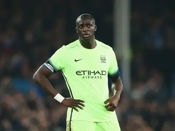 Yaya Touré, en un partido del Manchester City Yaya Touré, en un partido del Manchester City