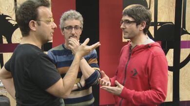 Juanra Bonet y David Fernández compiten por imitar a Miguel Bosé