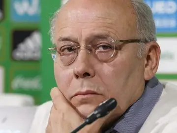 Juan Carlos Ollero, en rueda de prensa Juan Carlos Ollero, en rueda de prensa