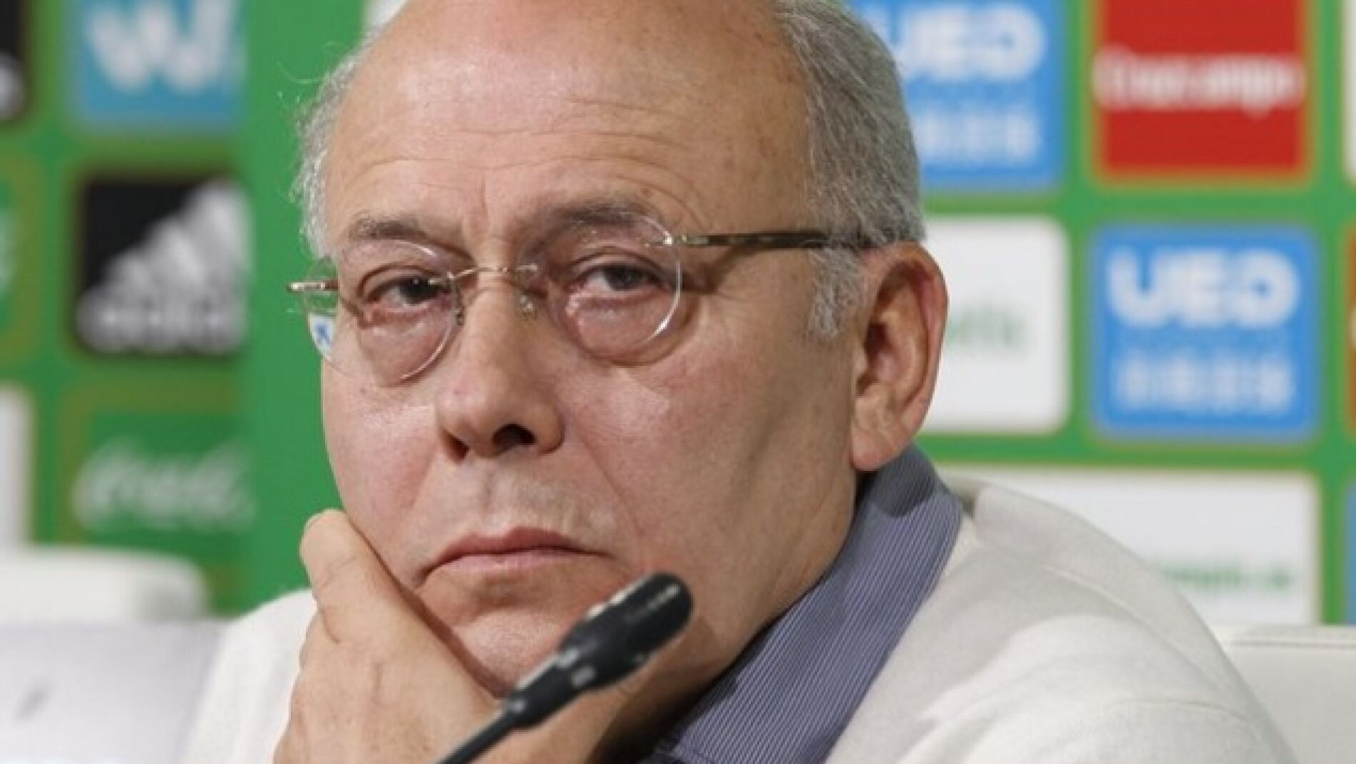 Juan Carlos Ollero, en rueda de prensa