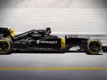 El RS16, el monoplaza de Renault para 2016