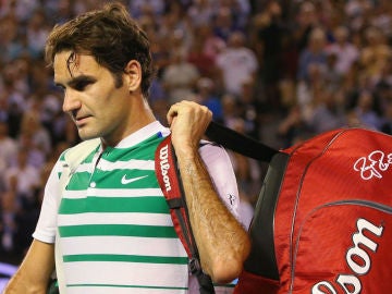 Federer, en el pasado Open de Australia