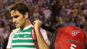 Federer, en el pasado Open de Australia