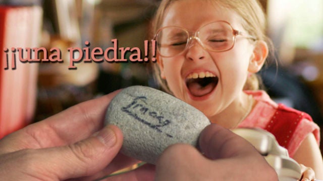 " ¡Una piedra! ¡¡¡Una piedra!!"! por @SeñoritaPuri