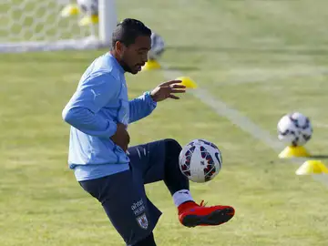 El jugador Álvaro Pereira El jugador Álvaro Pereira