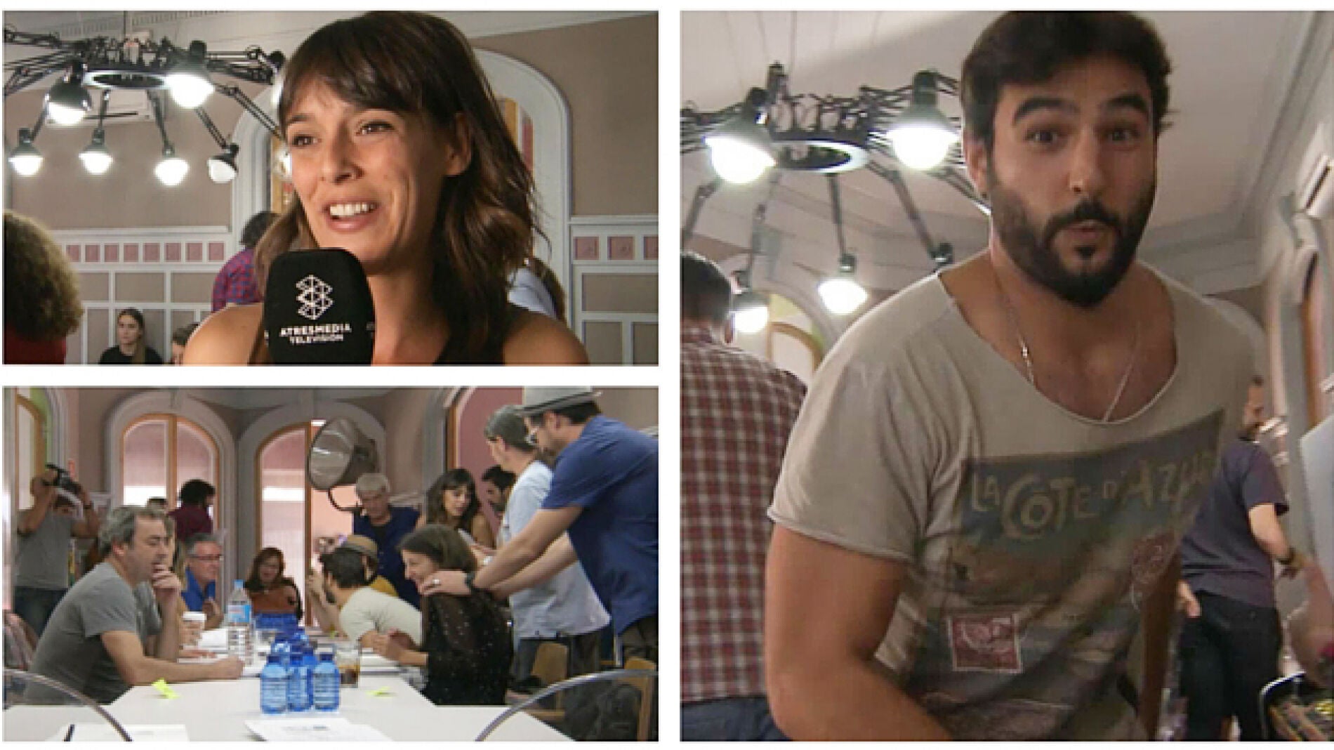 Vivimos con los actores la lectura del primer gui&oacute;n de 'Buscando el norte'