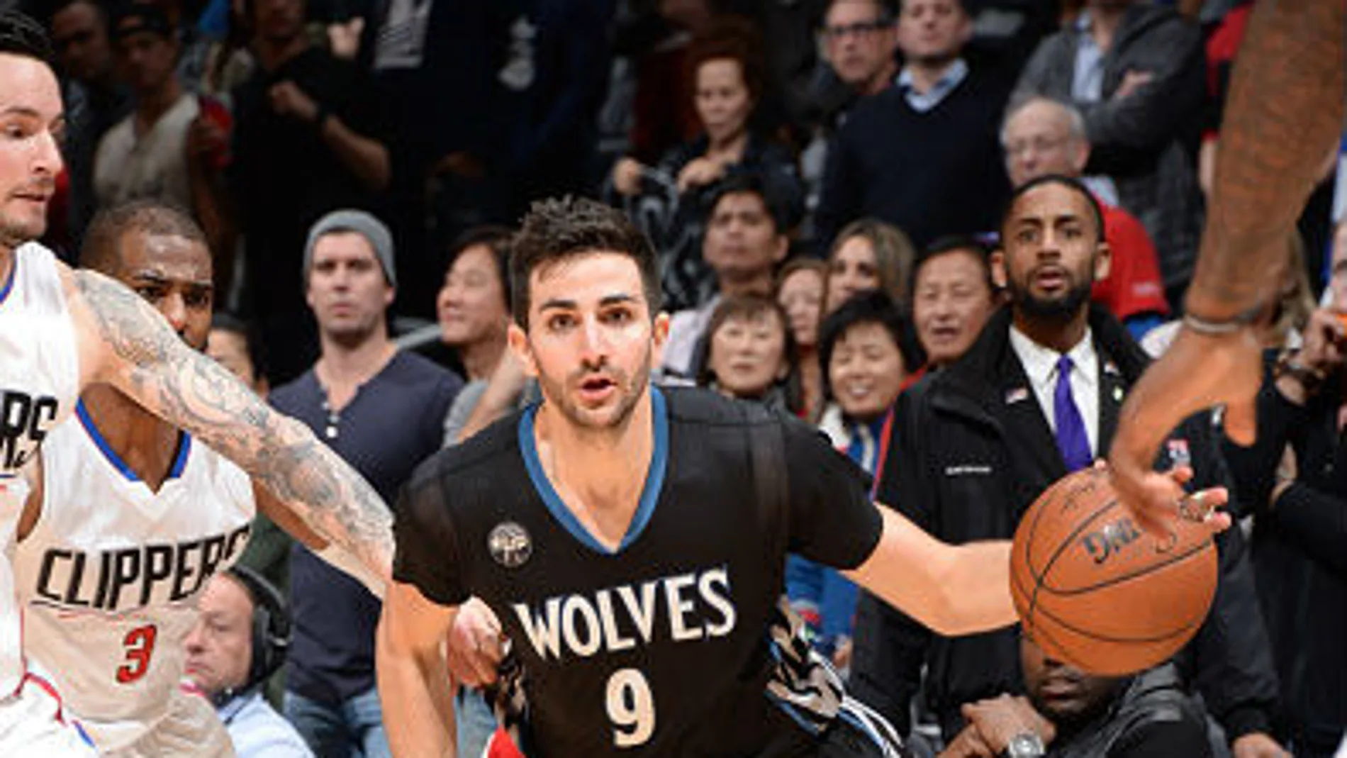 Ricky Rubio, ante los Clippers Ricky Rubio, ante los Clippers