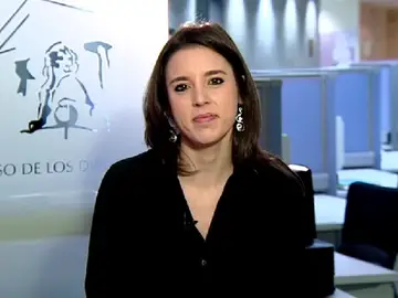 Irene Montero en Espejo Público Irene Montero en Espejo Público