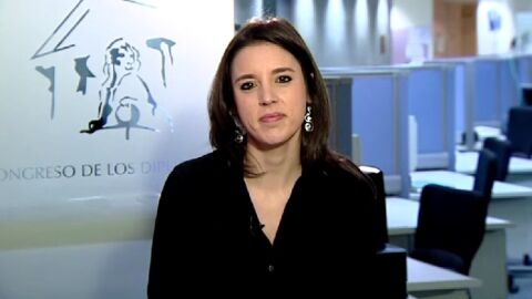 Irene Montero en Espejo P&uacute;blico