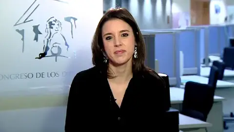 Irene Montero en Espejo Público Irene Montero en Espejo Público