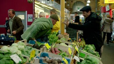 Lucas quiere plátano de Canarias en pleno Berlín