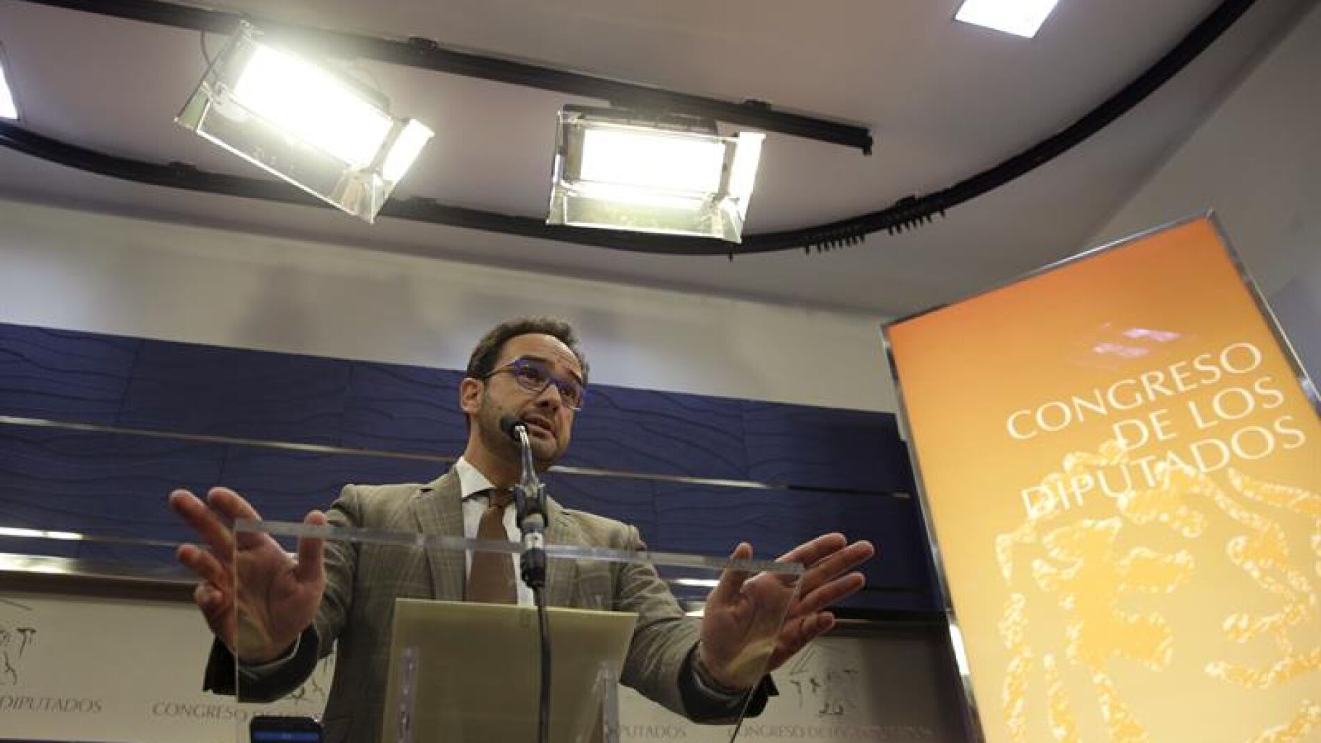El portavoz del PSOE en el Congreso, Antonio HernandoEl portavoz del PSOE en el Congreso, Antonio Hernando