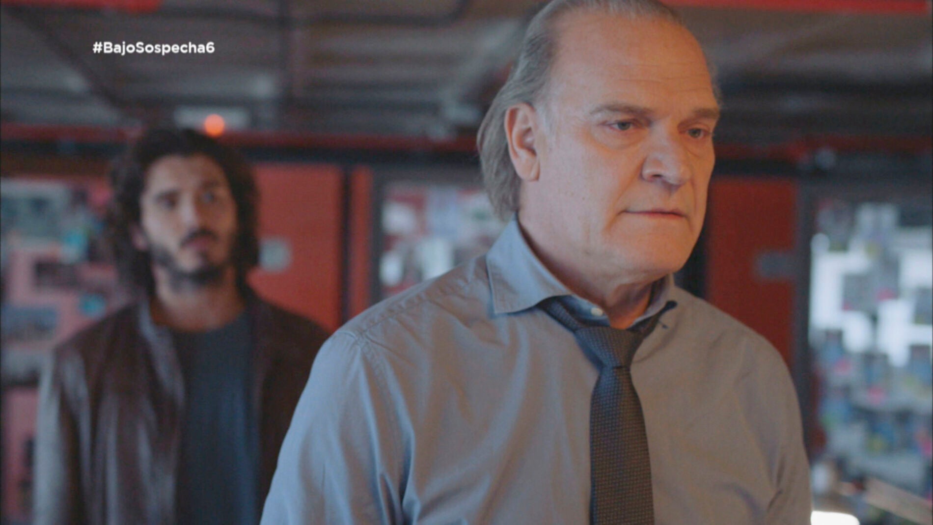 El comisario Casas y V&iacute;ctor