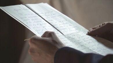 Amar C789 - Marcelino lee la carta de amor de Ramón hacia su mujer