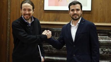 Iglesias y Garzón comienzan a 