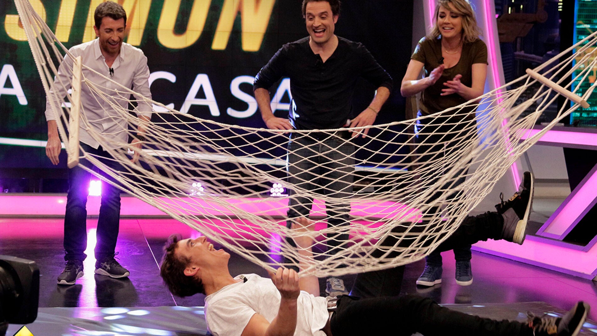 Daniel Guzm&aacute;n y Miguel Herr&aacute;n en 'El Hormiguero 3.0'