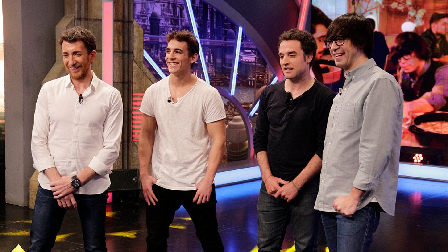 Daniel Guzm&aacute;n y Miguel Herr&aacute;n en 'El Hormiguero 3.0'