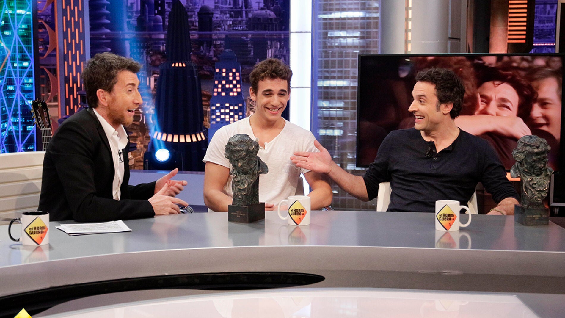 Daniel Guzm&aacute;n y Miguel Herr&aacute;n en 'El Hormiguero 3.0'