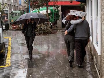 Lluvias en Las Palmas de Gran Canaria