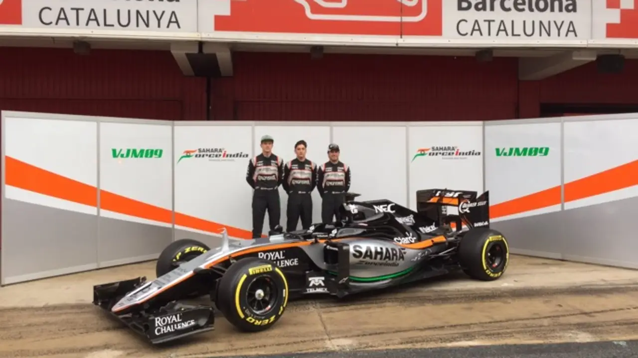 El VMJ09, el nuevo monoplaza de Force India