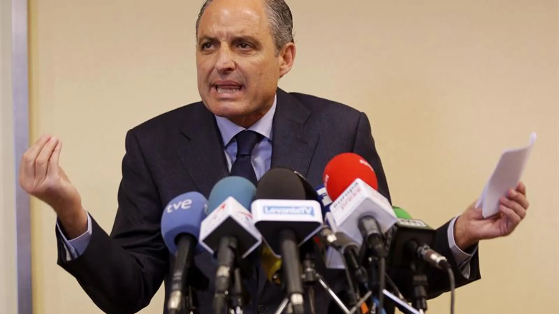 El expresident de la Generalitat Francisco Camps El expresident de la Generalitat Francisco Camps