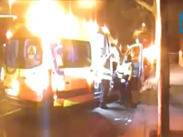 Imagen de efectivos del SAMUR Imagen de efectivos del SAMUR