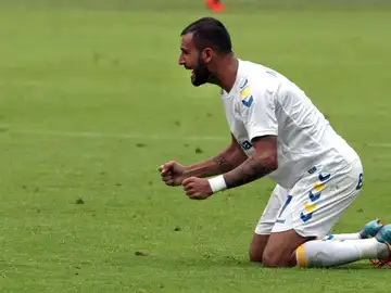 Nauzet Alemán, durante un partido con Las Palmas Nauzet Alemán, durante un partido con Las Palmas