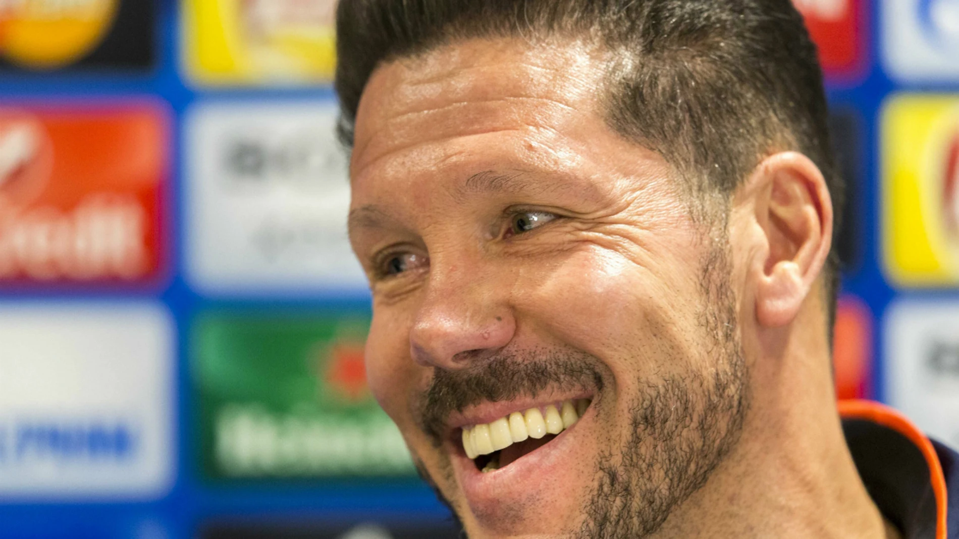Simeone, en la rueda de prensa Simeone, en la rueda de prensa