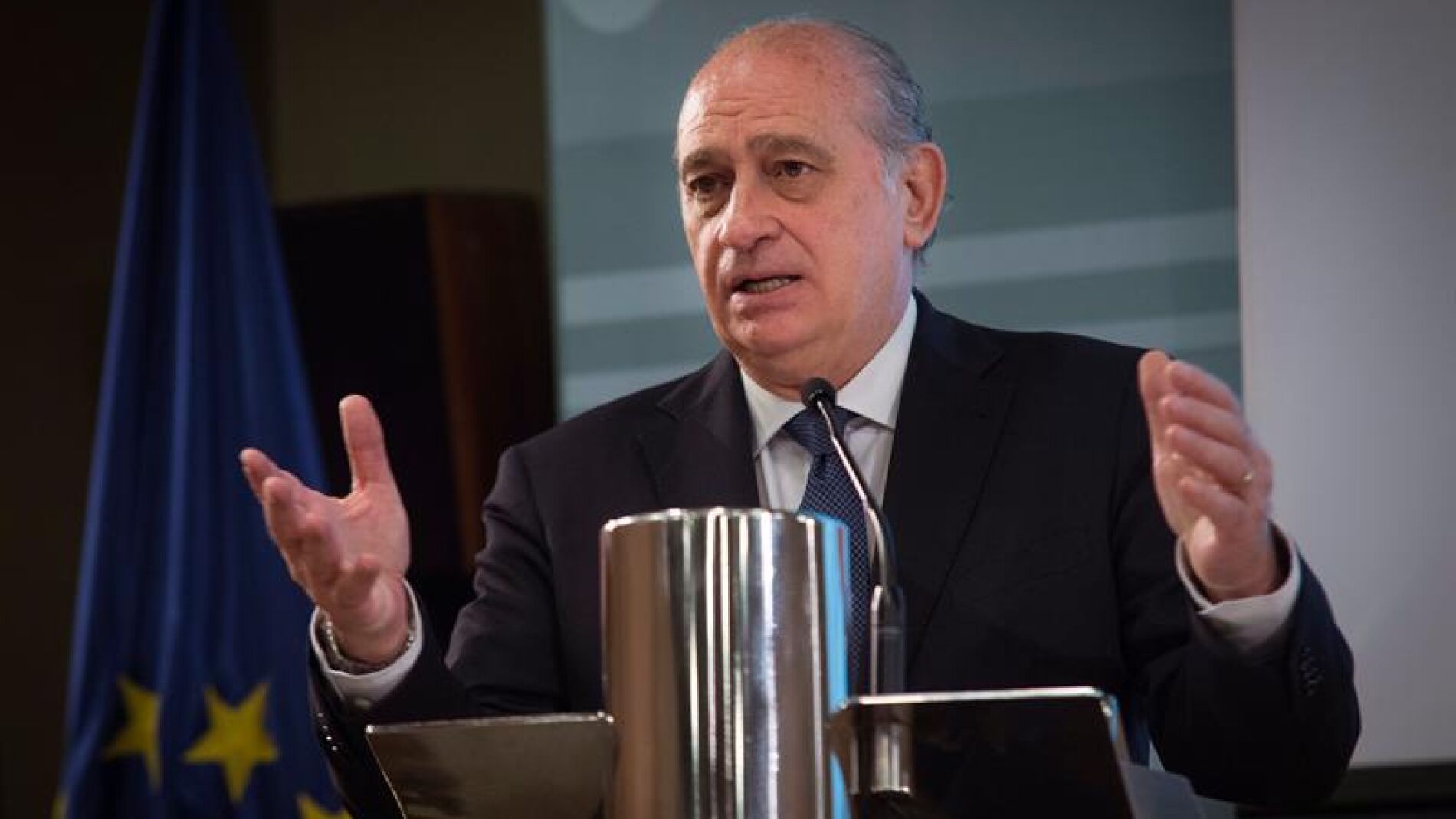 El ministro del Interior en funciones, Jorge Fern&aacute;ndez D&iacute;az