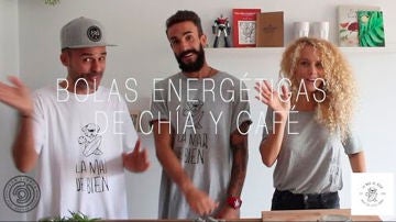 Bolas energéticas de Chía y Café veganas con: Juanma Furió y Azahara Luque - Juan Llorca