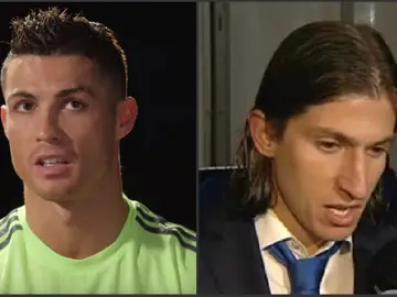 Cristiano y Filipe Luis Cristiano y Filipe Luis