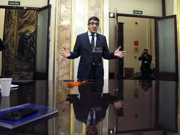 El presidente del Congreso, Patxi López El presidente del Congreso, Patxi López