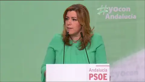 Susana Díaz asegura que España necesita que Sánchez ponga rumbo al país Susana Díaz asegura que España necesita que Sánchez ponga rumbo al país