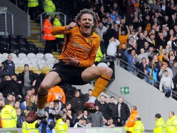 Bullard celebra un gol con el Hull City Bullard celebra un gol con el Hull City