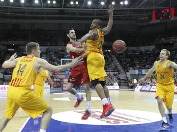 El Barça y el CAI, en la Liga ACB El Barça y el CAI, en la Liga ACB