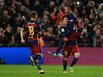 Messi y Neymar Messi y Neymar
