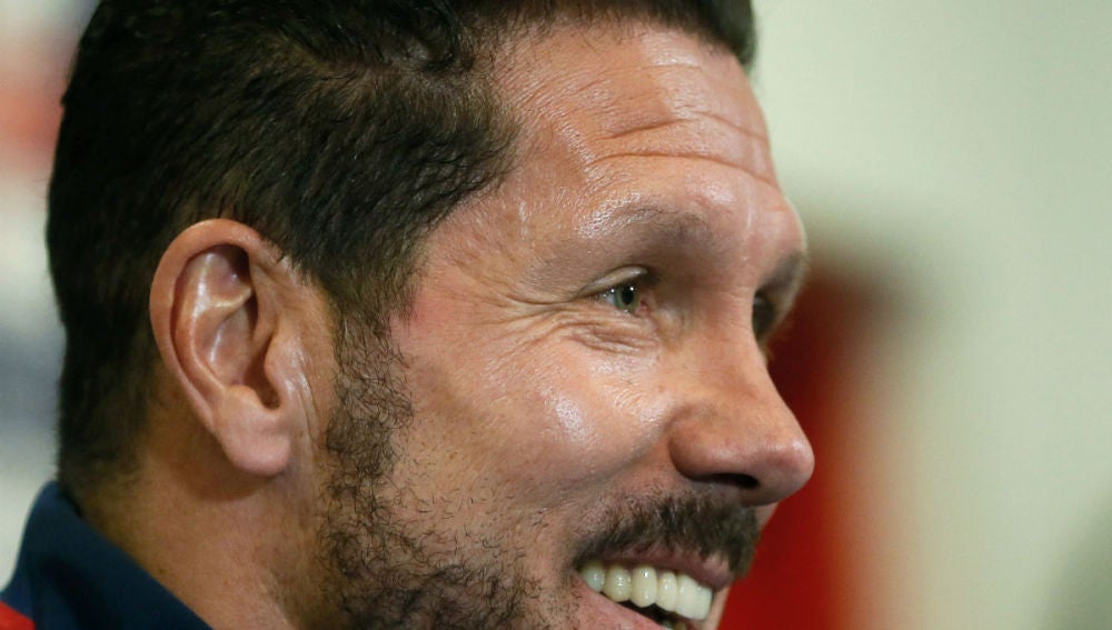 Simeone, en rueda de prensa