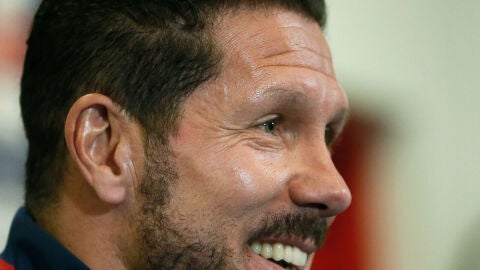 Simeone, en rueda de prensa