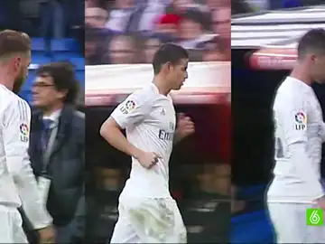 Ramos, James e Isco Ramos, James e Isco