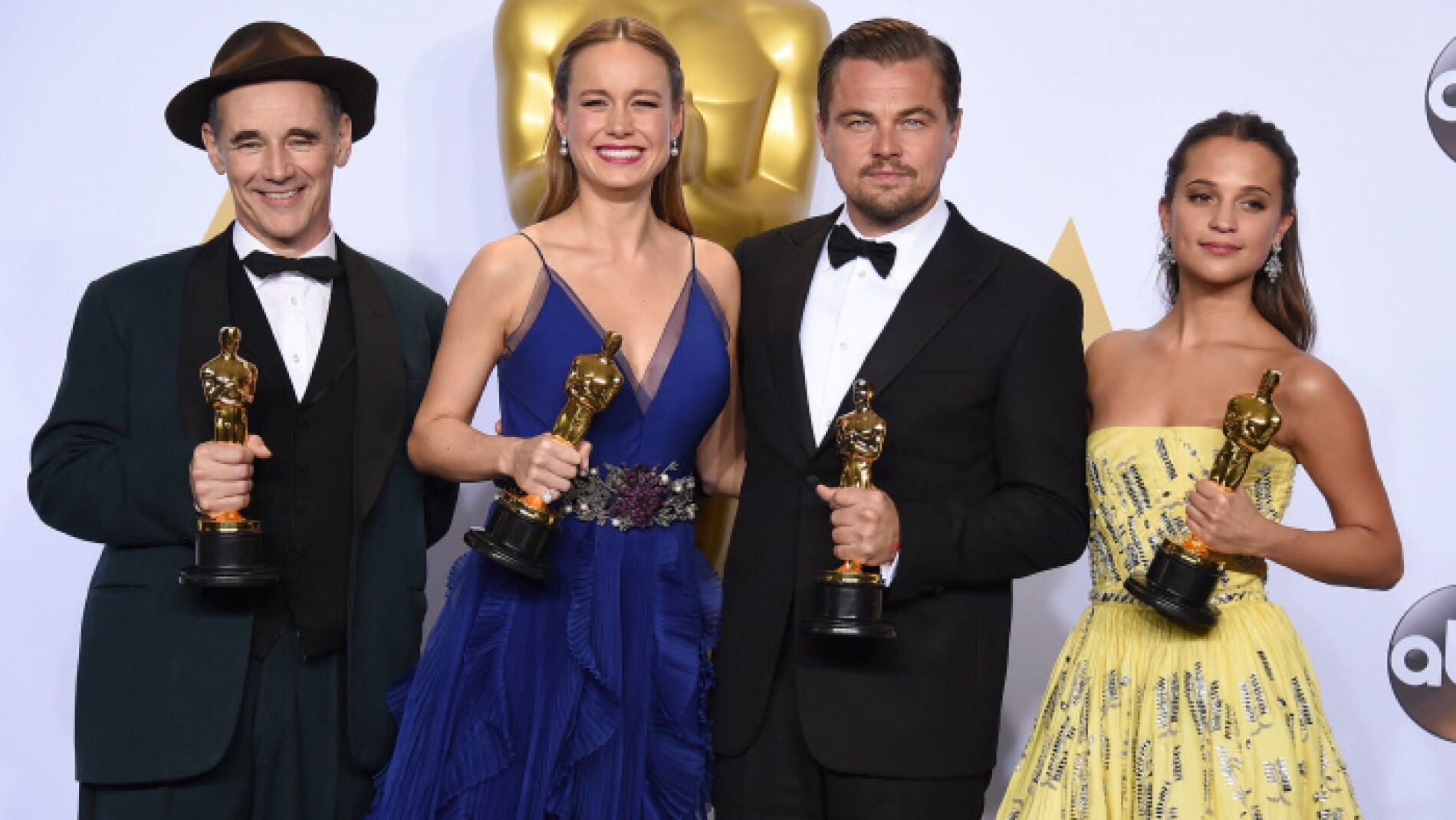 El cuarteto de actores ganadores