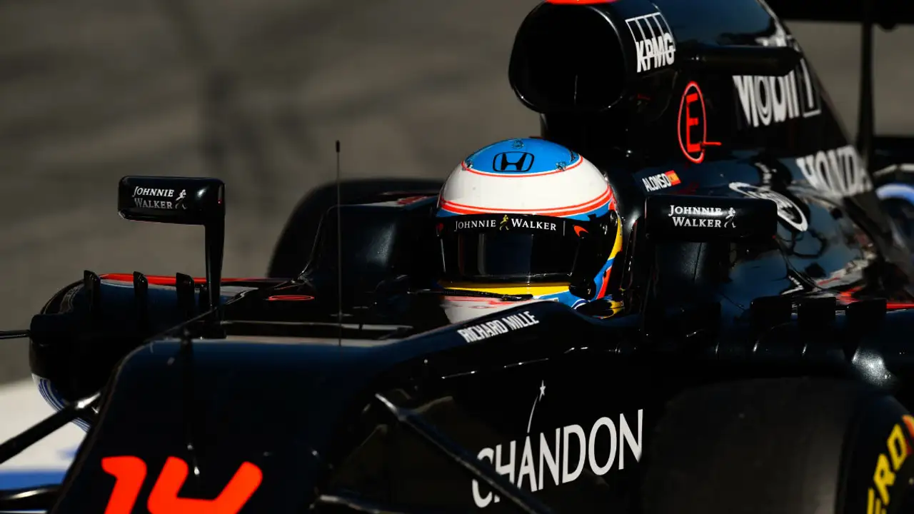 Fernando Alonso, en Montmeló