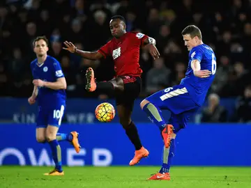 Leicester y West Brom empatan (2-2) Leicester y West Brom empatan (2-2)