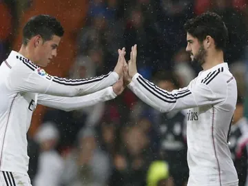 Isco y James Isco y James