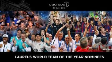 Los candidatos al Premio Laureus 2016 al mejor equipo