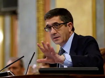 El presidente del Congreso, Patxi López El presidente del Congreso, Patxi López