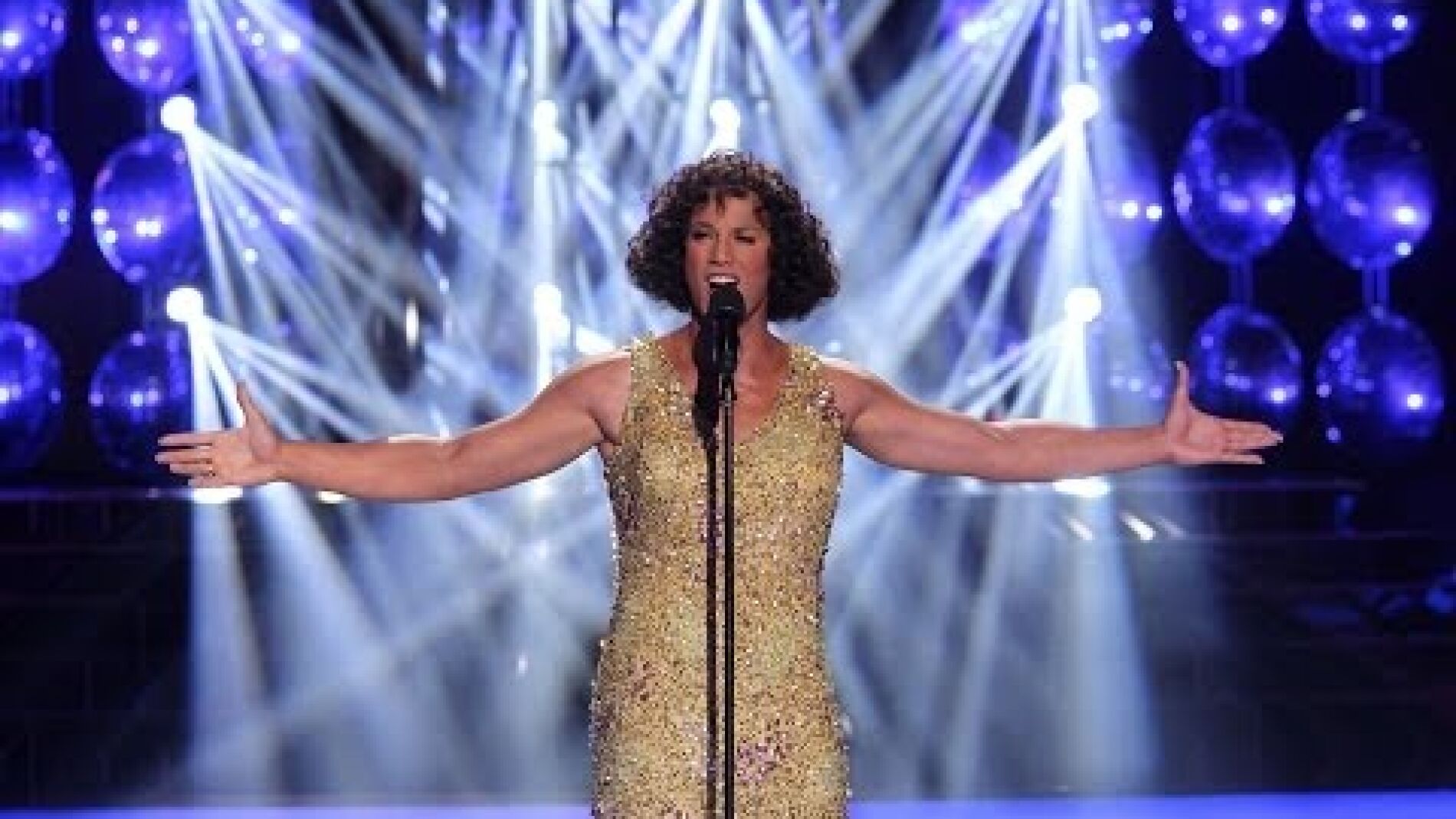 Daniel Diges imita a Whitney Houston