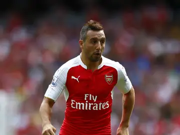 Santi Cazorla durante un partido con el Arsenal Santi Cazorla durante un partido con el Arsenal